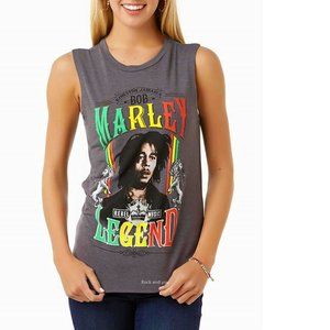 Bob Marley Legend Reggae Rasta rock Official Muscle Tank Top S NWT